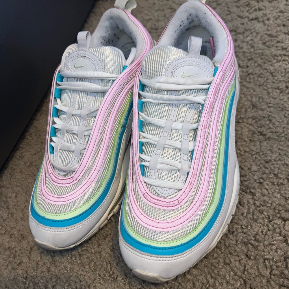Nike air max 97 “Easter” sneaker, size women’s 8, great condition